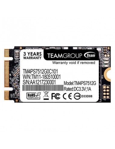 Disque Dur Interne MS30 M.2 SATA SSD (TM4PS7512G0C101)