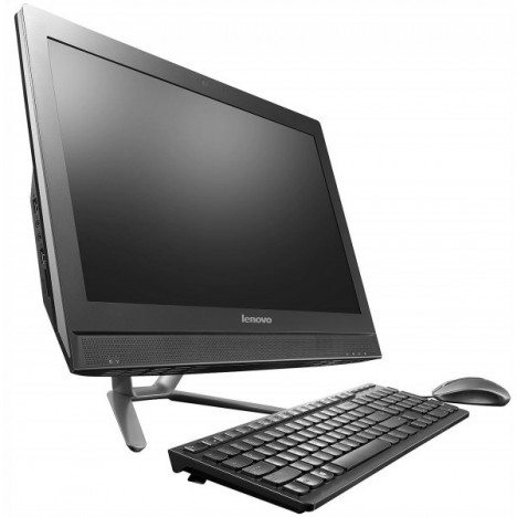 Pc de bureau Lenovo All-in-One C360 / Dual Core / Tactile / Noir