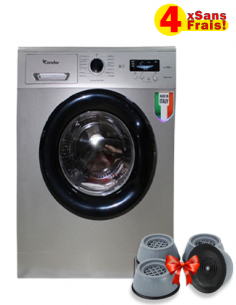 Machine à Laver CONDOR Frontale 7kg - 1000Tours/Min - Silver (CON-G710S)