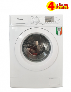 Machine à laver frontale Condor 9Kg - Blanc (CON-F912D)