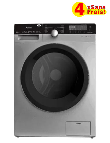 Lave Linge Frontale CONDOR 10 KG / Gris (WAF-XU441L2D)