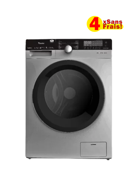 Lave Linge Frontale CONDOR 10 KG / Gris (WAF-XU441L2D)