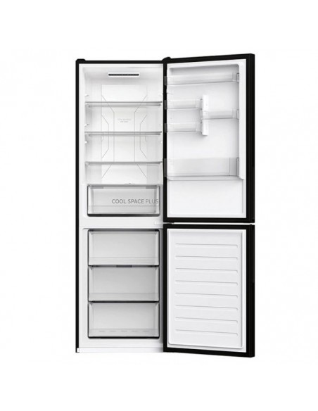 Réfrigérateur Combiné HOOVER 341 Litres Nofrost Noir (HOCE4T618EB ) meilleur prix Réfrigérateur Combiné HOOVER 341 Litres Nofrost Noir (HOCE4T618EB ) meilleur prix