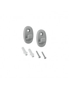 Metaltex Set de 2 crochets en plastique (46.00.00) 2
