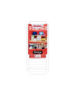 Metaltex Pont de rangement blanc (36.05.00) 2