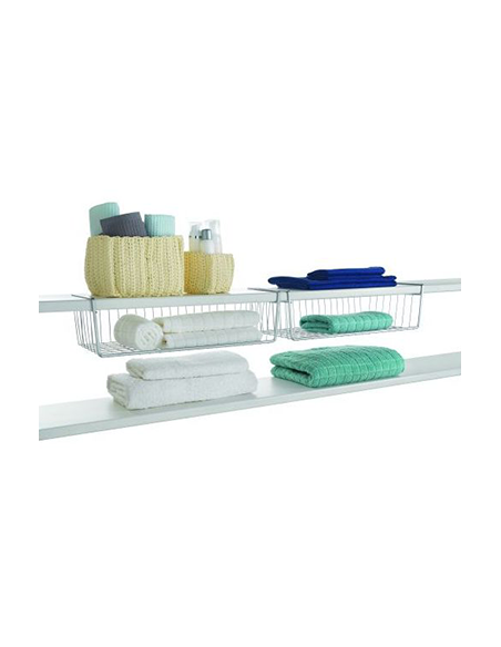 Metaltex Corbeille à suspendre gris (36.48.50)