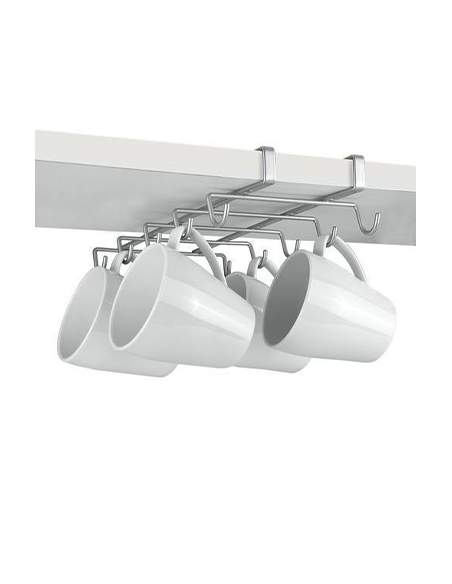Metaltex Support porte 10 tasses Gris (36.49.28)