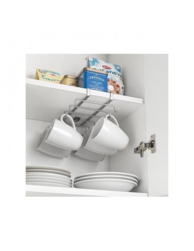 Metaltex Support porte 10 tasses Gris (36.49.28) bas prix