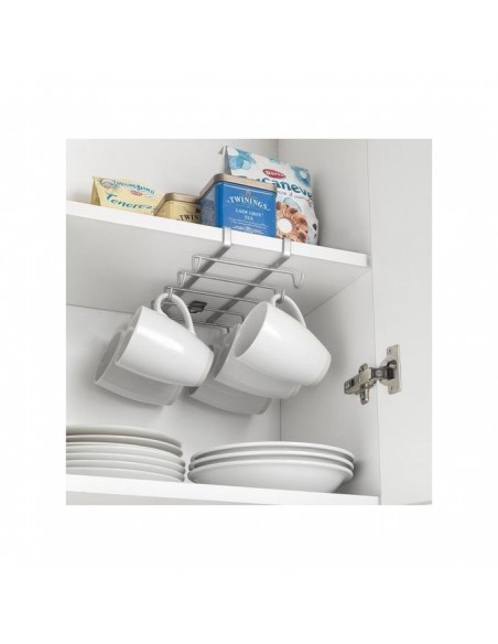 Metaltex Support porte 10 tasses Gris (36.49.28) bas prix