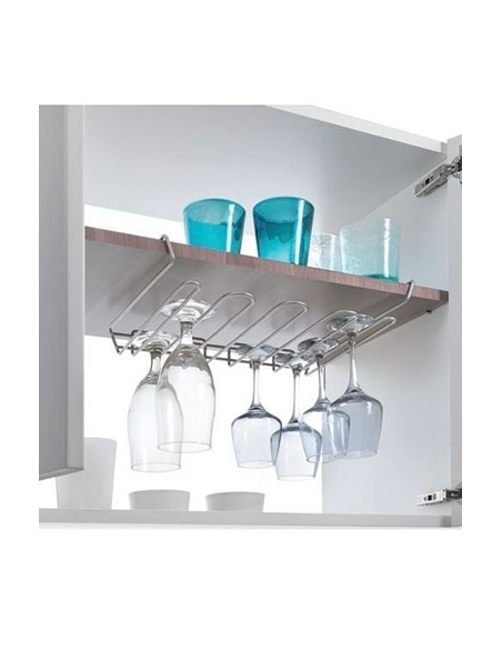 Metaltex Support - Porte 16 Verres à Pieds (36.49.16)