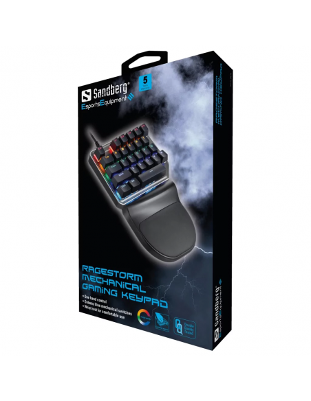 Clavier RageStorm Mech Gaming (640-18) tunisie Clavier RageStorm Mech Gaming (640-18) tunisie