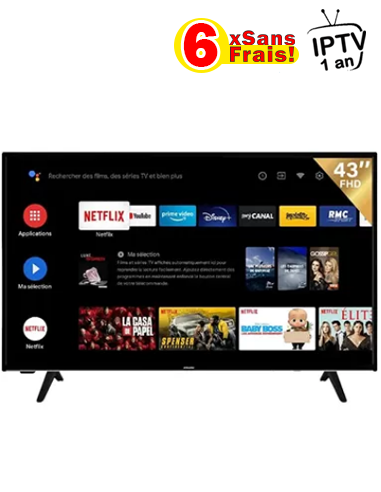 Téléviseur New Star 43″ SMART ( 43553S )
