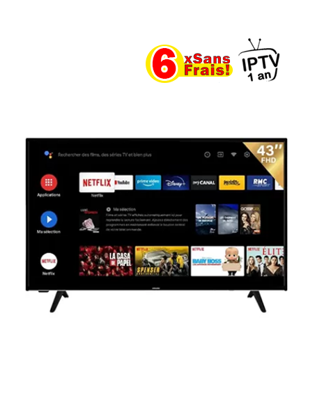 Téléviseur New Star 43″ SMART ( 43553S )