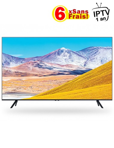 SAMSUNG TV 65" UHD 4K Smart TIZEN Serie 8BU (UA65BU8000U)
