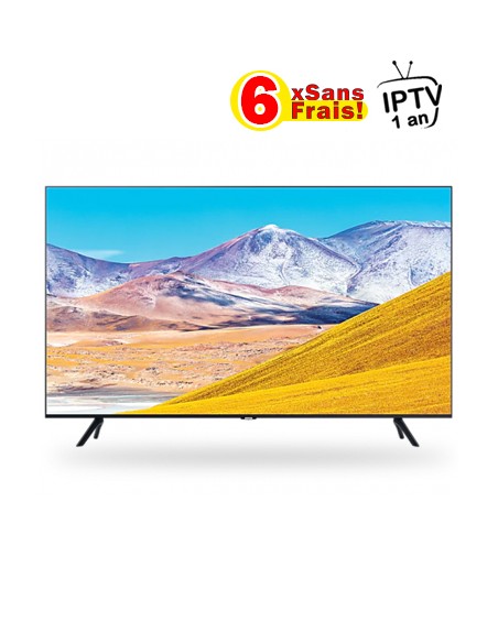 SAMSUNG TV 65" UHD 4K Smart TIZEN Serie 8BU (UA65BU8000U)