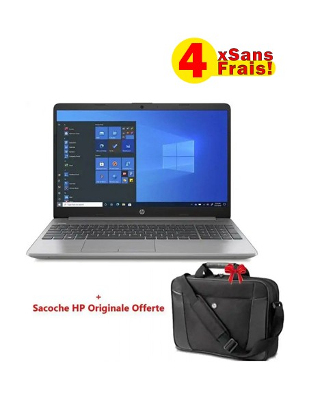 Pc Portable HP 255 G8 RYZEN 3 - 4Go - 1To - Gris (32P03EA) + Sacoche HP