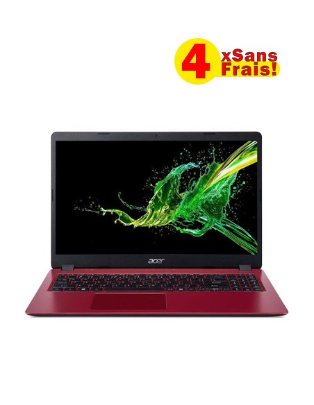 Pc Portable ACER Aspire 3 A315-56 16 Go - Rouge (NX.HS7EF.00P-16) Pc Portable ACER Aspire 3 A315-56 16 Go - Rouge (NX.HS7EF.00P-16)