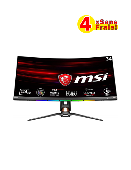 Ecran MSI Incurvé LED 34 OPTIX MPG341CQR Prix Tunisie