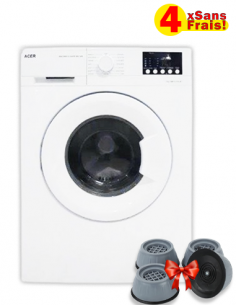 Machine à Laver Frontale Acer 7Kg - Blanc (849W)