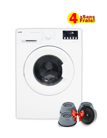 Machine à Laver Frontale Acer 7Kg - Blanc (849W)
