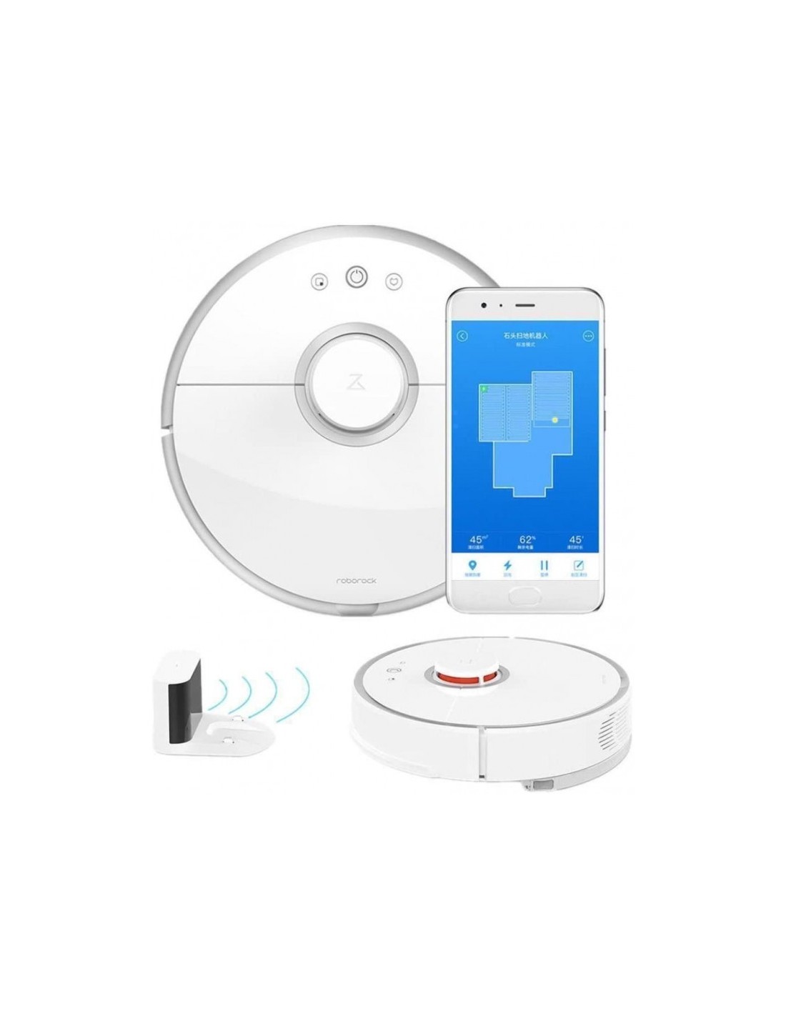 Aspirateur électrique Sans fil XIAOMI MI Robot VACUUM 2