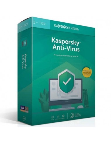 AntiVirus Kaspersky 1Poste / 1an 2022 prix Tunisie