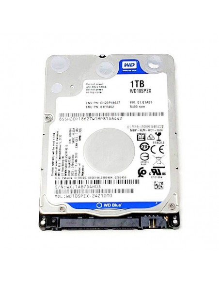 Disque Dur Western Digital 2.5" 1To Pour PC Portable Disque Dur Western Digital 2.5" 1To Pour PC Portable