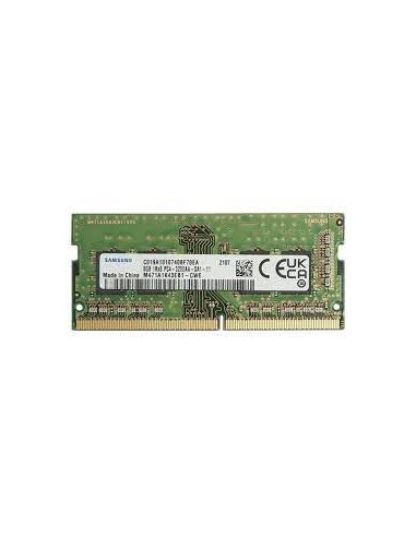 Barrette Mémoire SODIM Samsung 8 Go DDR4 - 3200 Mhz pour pc portable