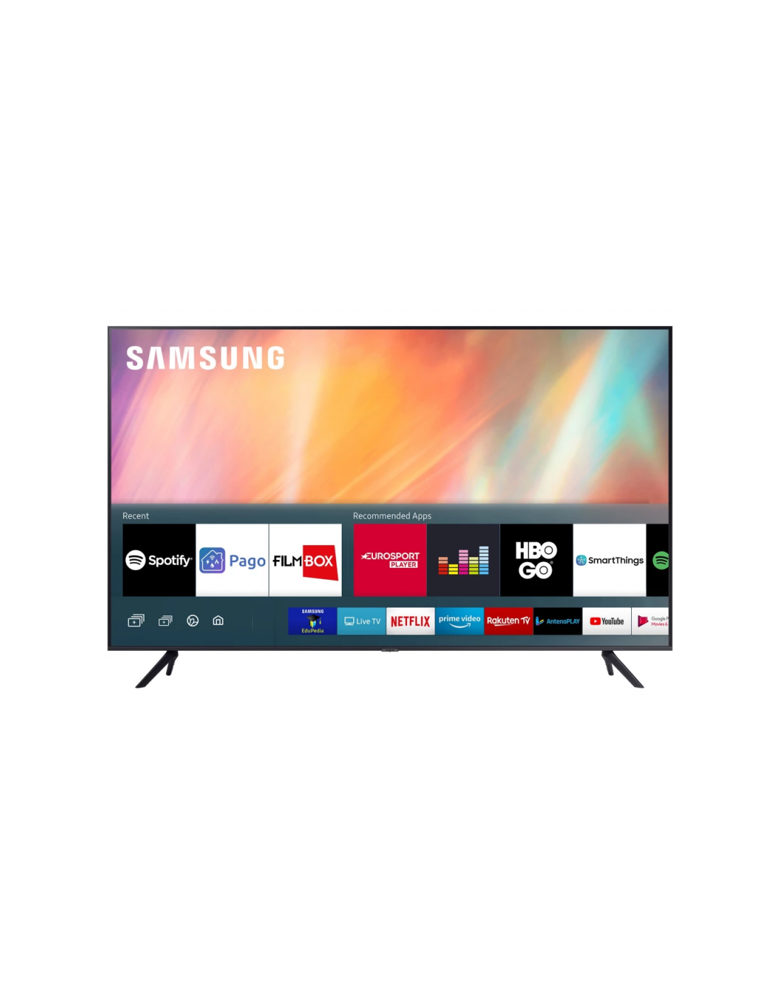 Téléviseur Samsung 55 AU7000 UHD 4k Smart TV Wifi UA55AU7000