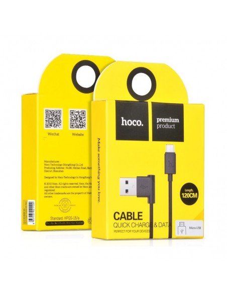Câble USB Hoco noir - Câble USB vers Micro USB Hoco UPM10