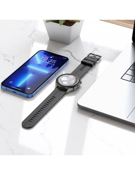 Montre connectée Hoco Y7 Étanche Ip68 Noir Tunisie Montre connectée Hoco Y7 Étanche Ip68 Noir Tunisie