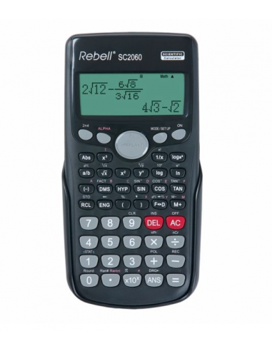 Calculatrice Rebell RE-SC2060 BX Noir Tunisie