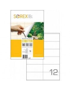 Etiquettes auto-adhésives Sorex
