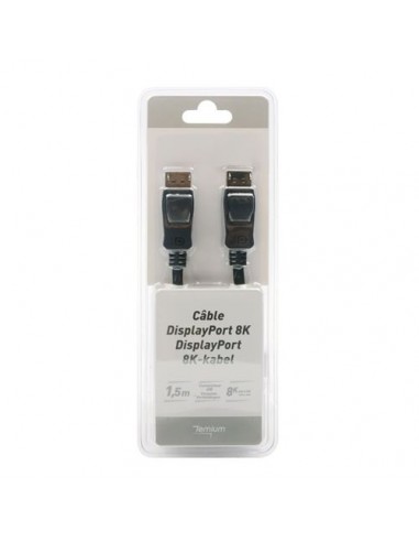 Câble DisplayPort mâle vers HDMI mâle Temium 1.5 m noir