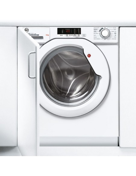 Lave linge encastrable Hoover 9Kg H-Wash 300 Lite Blanc HBWS49D2E-80 Lave linge encastrable Hoover 9Kg H-Wash 300 Lite Blanc HBWS49D2E-80