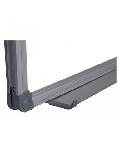 Tableau Blanc magnétique cadre en aluminium classique 150 x 100 cm