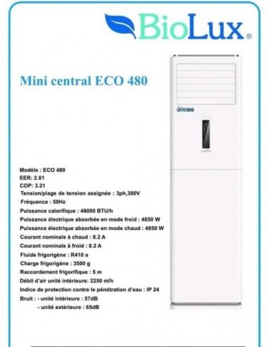 Mini central ECO 480 Tunisie