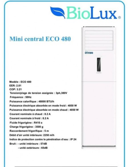 Mini central ECO 480 Tunisie