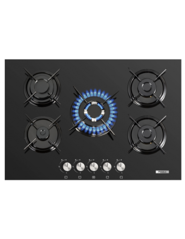 Plaque de cuisson encastrable 5 feux Biolux 7552VN