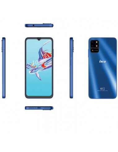 Smartphone IKU A12 Bleu 4Go 64Go IKU-A12-BL Tunisie