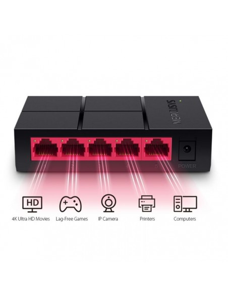 Switch de bureau MERCUSYS 5 Ports 10/100/1000 MBPS MS105G Tunisie