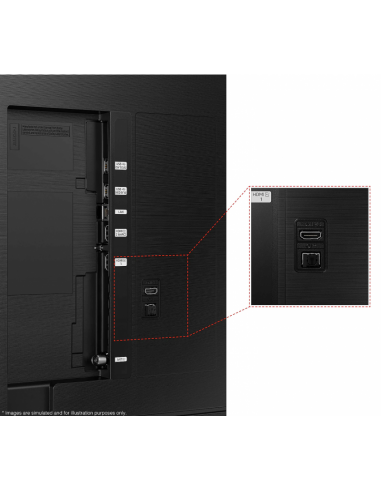 TV Samsung 55" BU8000 Crystal UHD 4K Smart TV Noir