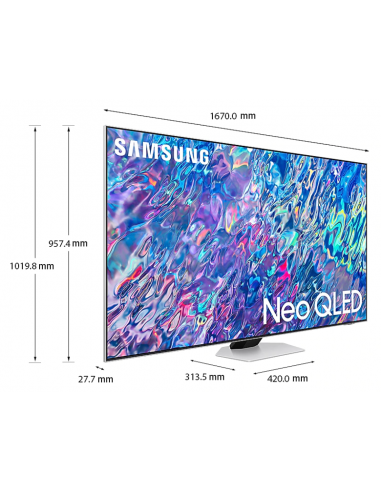 TV Samsung 55" QN85B Neo QLED 4K Smart TV Série 8 Noir TV Samsung 55" QN85B Neo QLED 4K Smart TV Série 8 Noir