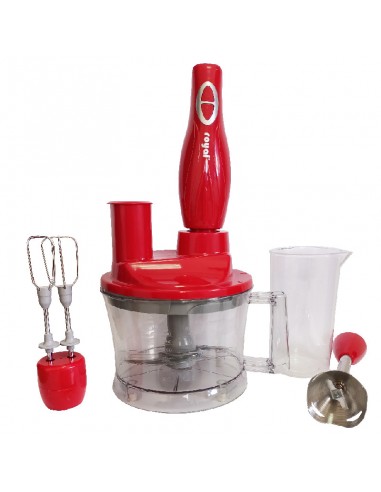 Set hachoir mixeur plongeant Royal 1700W BLD-13 Rouge