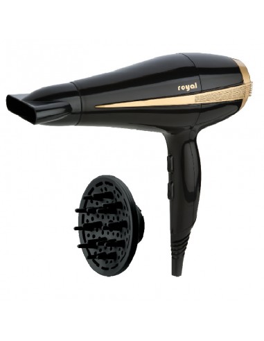 Sèche cheveux Royal HD-19 2200W Noir Tunisie