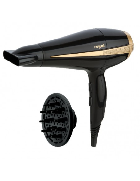 Sèche cheveux Royal HD-19 2200W Noir Tunisie