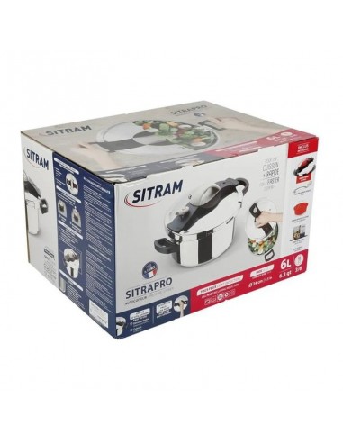 Autocuiseur Sitram Sitrapro 6 Litres Rouge Tunisie