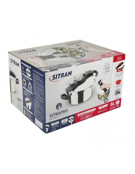 Autocuiseur Sitram Sitrapro 6 Litres Rouge Tunisie