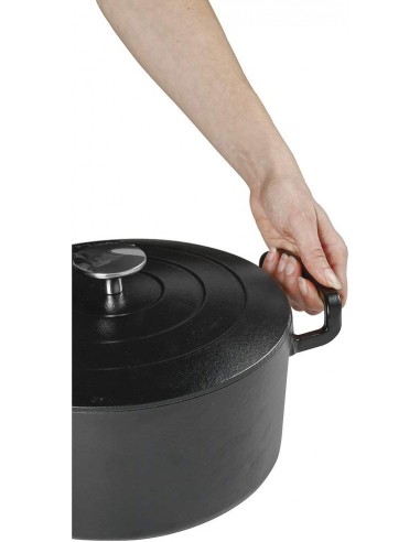 Cocotte Sitram Sitrabella fonte 4 litres Noir