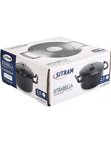Cocotte Sitram Sitrabella fonte 4 litres Noir Prix Tunisie